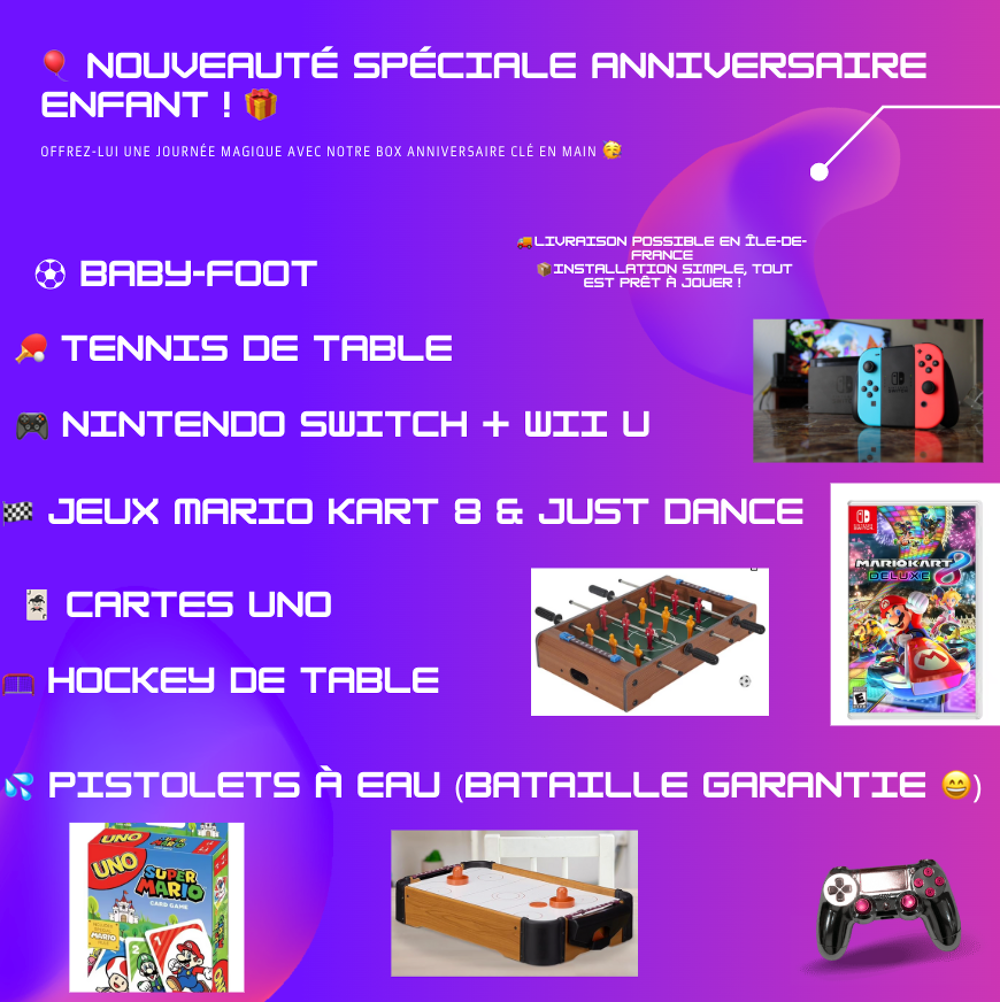 Bow Anniversaire Jeux / jouets