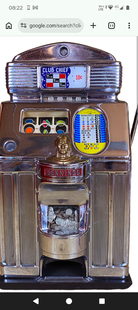 Machine � sous �lectrom�canique  500 Les Sables-d'Olonne (85)