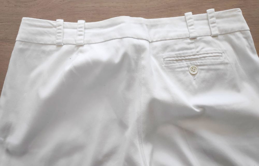 Pantalon blanc coton Vêtements