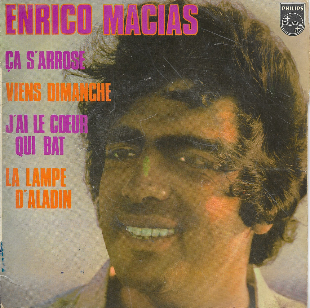 Vinyle 45 T , Erico MACIAS 1970 CD et vinyles