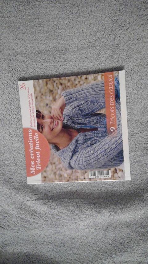 LIVRE MES CREATIONS TRICOT FACILE
N� 26
3 Triel-sur-Seine (78)