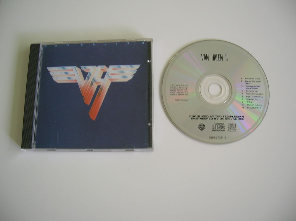 VAN HALEN II CD CD et vinyles