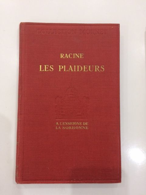 Racine - Les plaideurs - Collection Mornet 9 Nice (06)