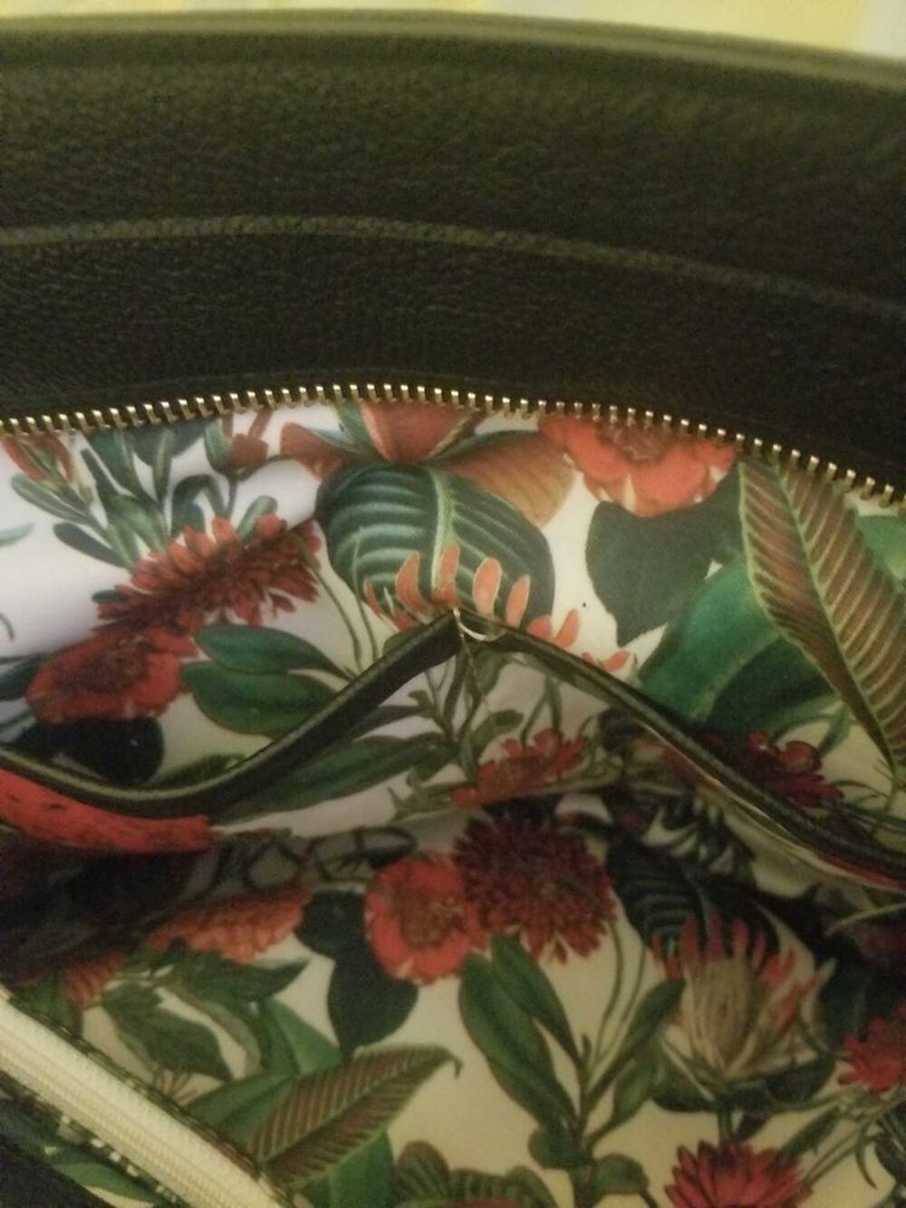 sac cabas cuir noir femme Christian Lacroix Maroquinerie