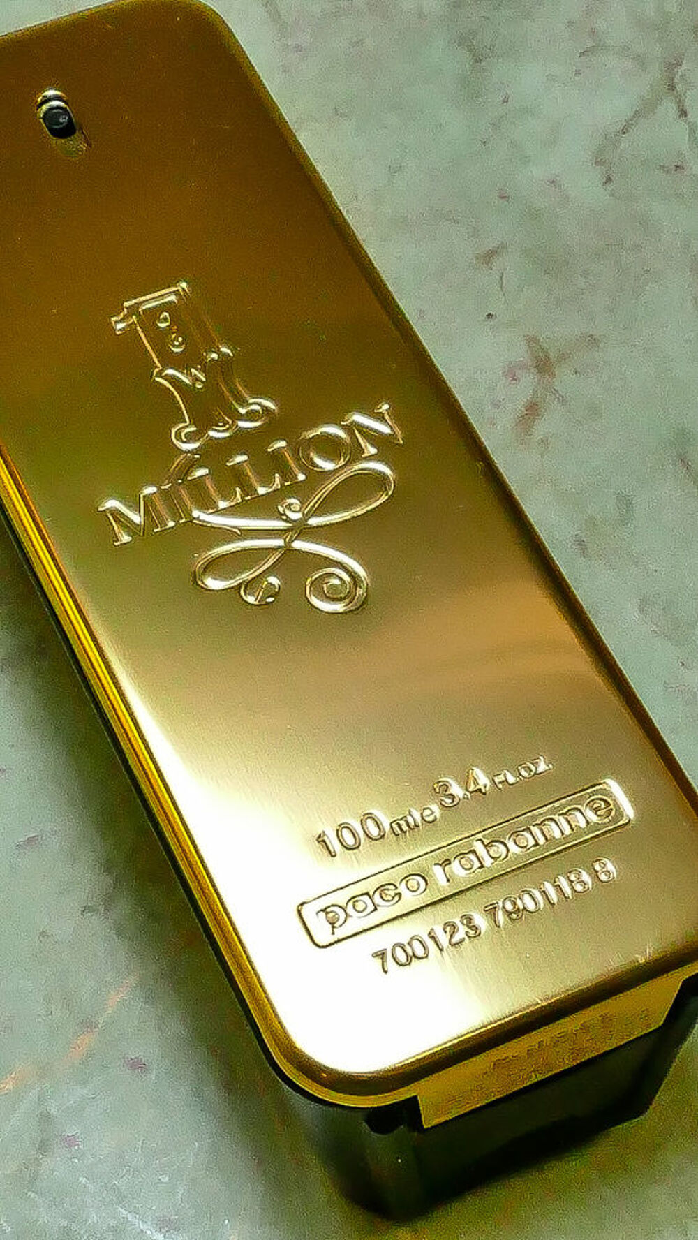 Coque vide Paco Rabanne "Le Million" 