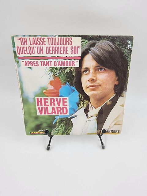 Vinyle 45 tours Hervé Vilard : On Laisse Toujours Quelqu'un  2 Vulbens (74)