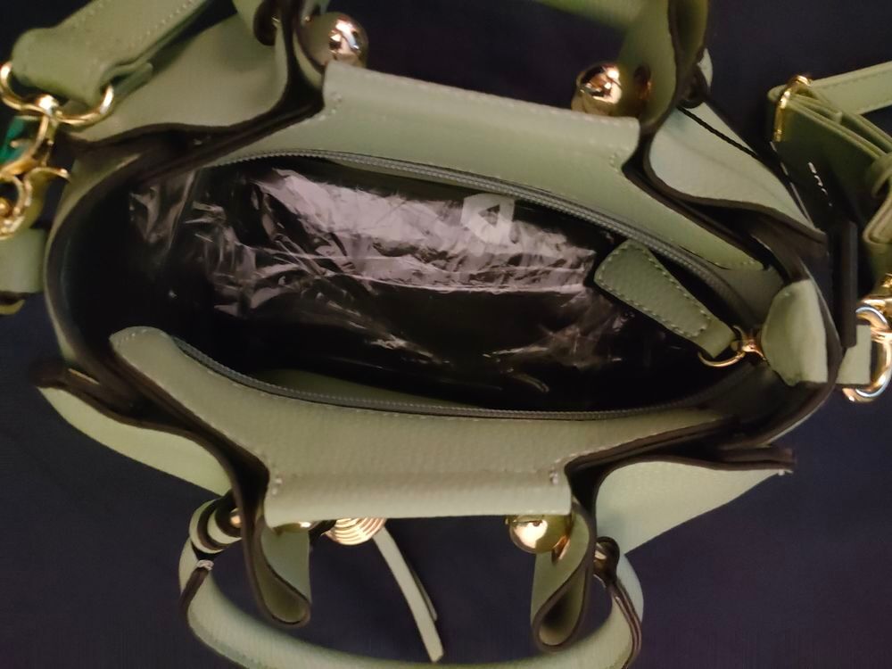 Sac vert p&acirc;le Ted Lapidus Maroquinerie