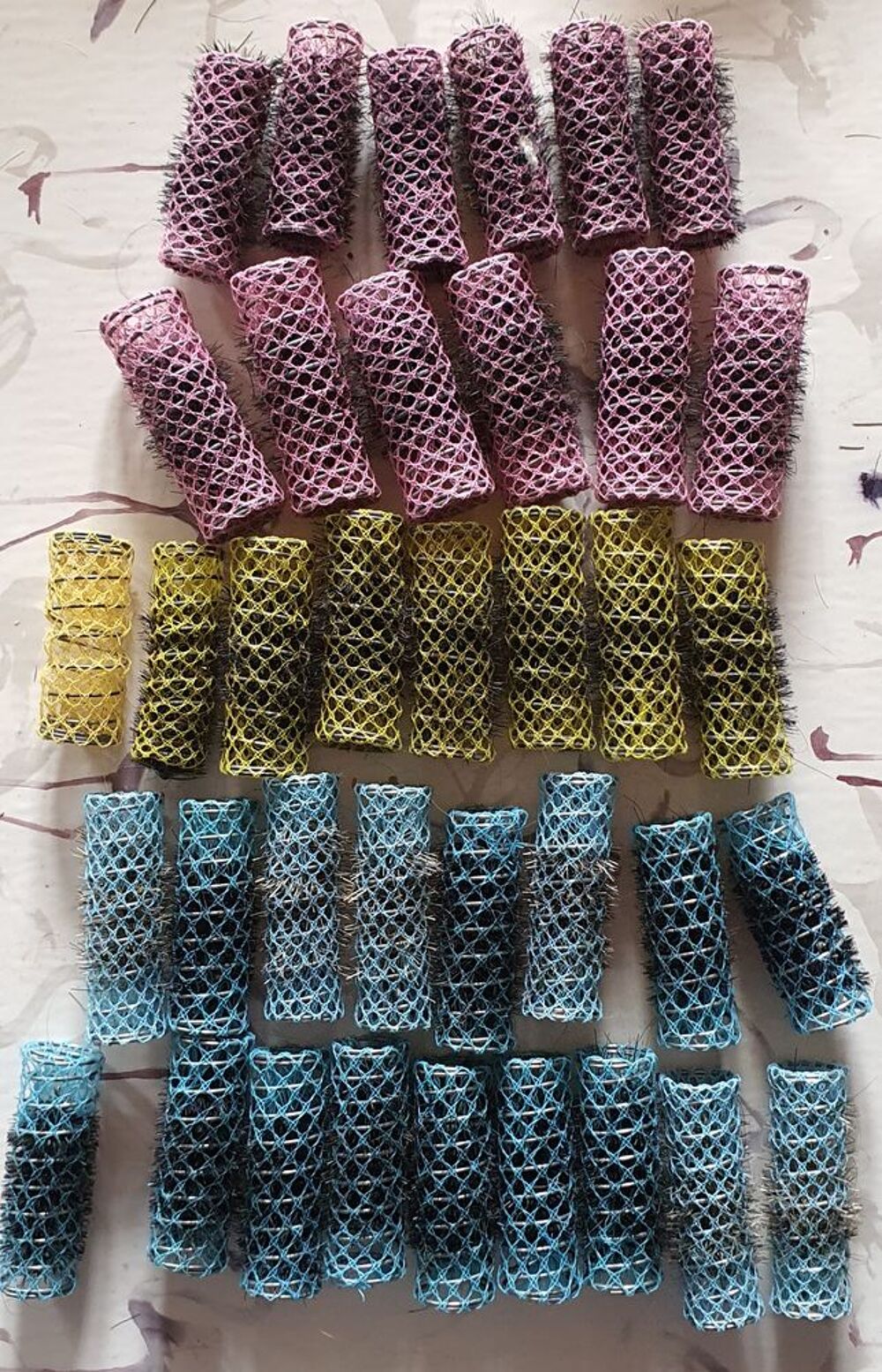 132 Bigoudis avec accessoires Bijoux et montres