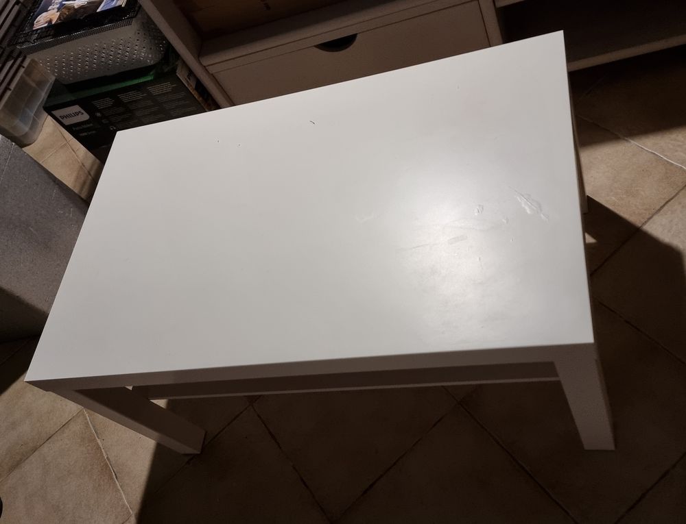 Lot Meuble TV + Biblioth&egrave;que Pin Massif + Table Basse IKEA Meubles