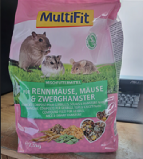   Aliment complet MultiFit pour Rongeurs  
