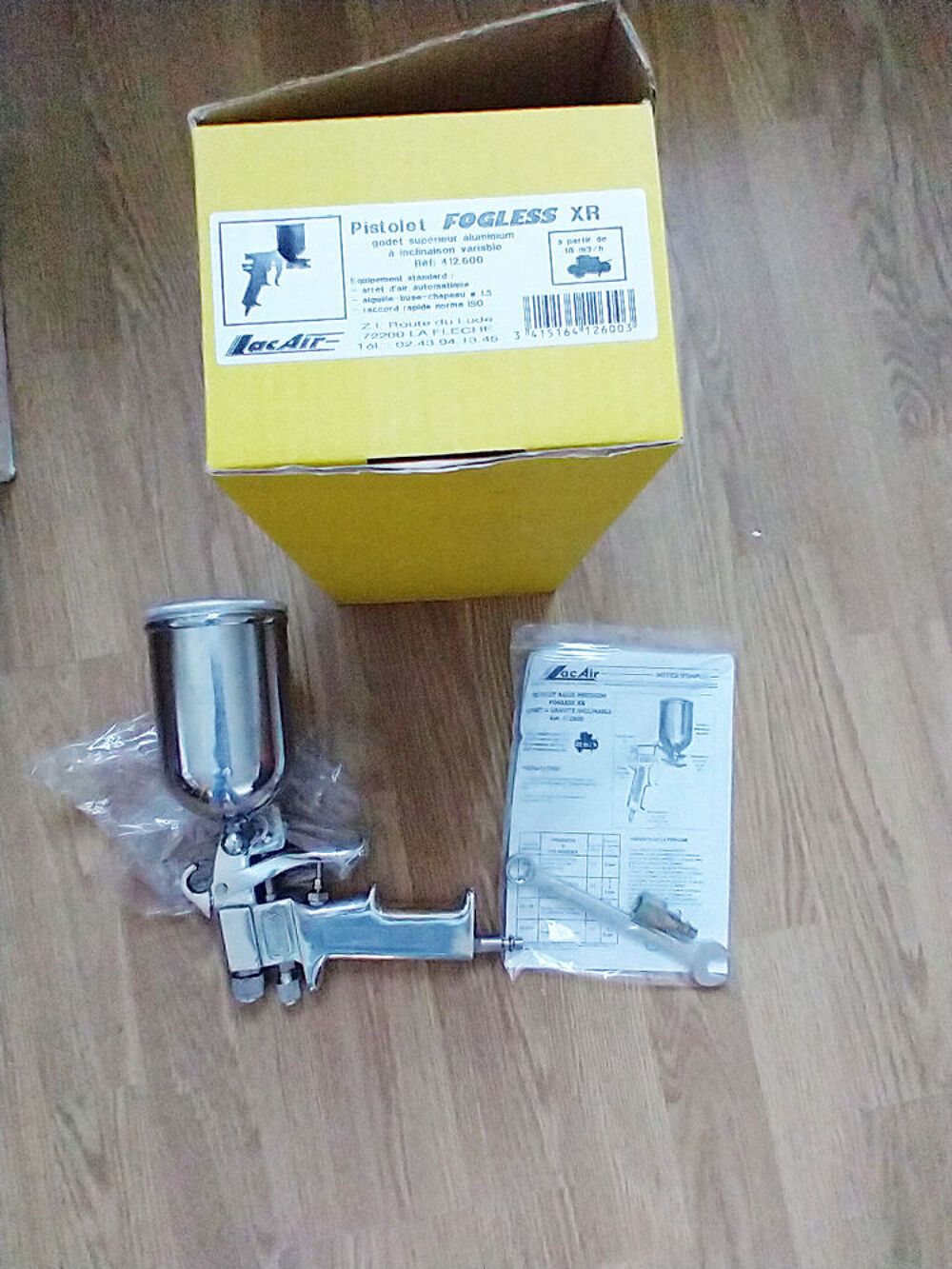 compresseur Maxair LacAir, lot pistolets Bricolage