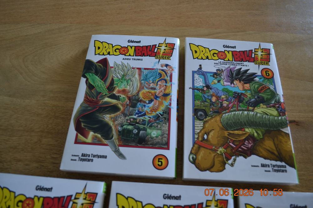 5 MANGAS DRAGON BALL SUPER 10 EUROS Livres et BD
