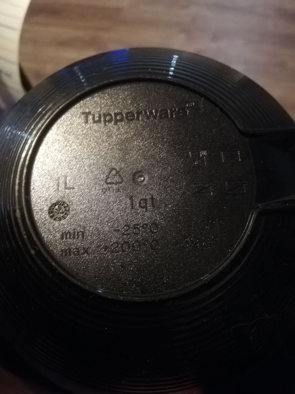 Pichet 1L Tupperware Electroménager
