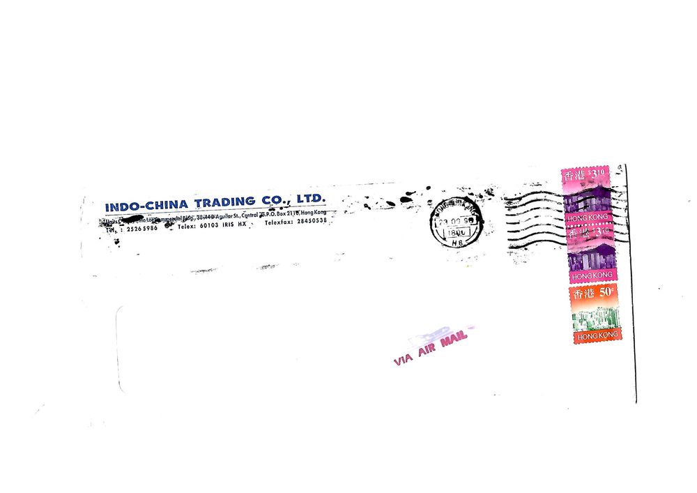 Timbres sur enveloppes de diff&eacute;rents Pays 