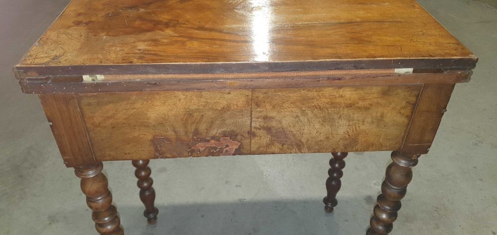 table de jeux ancienne en bois Meubles