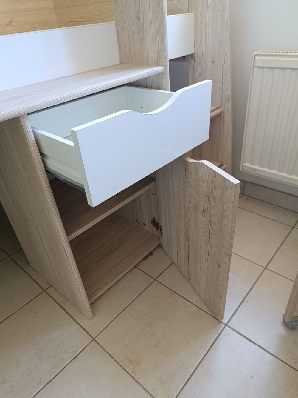 Lit mezzanine enfant avec bureau Meubles