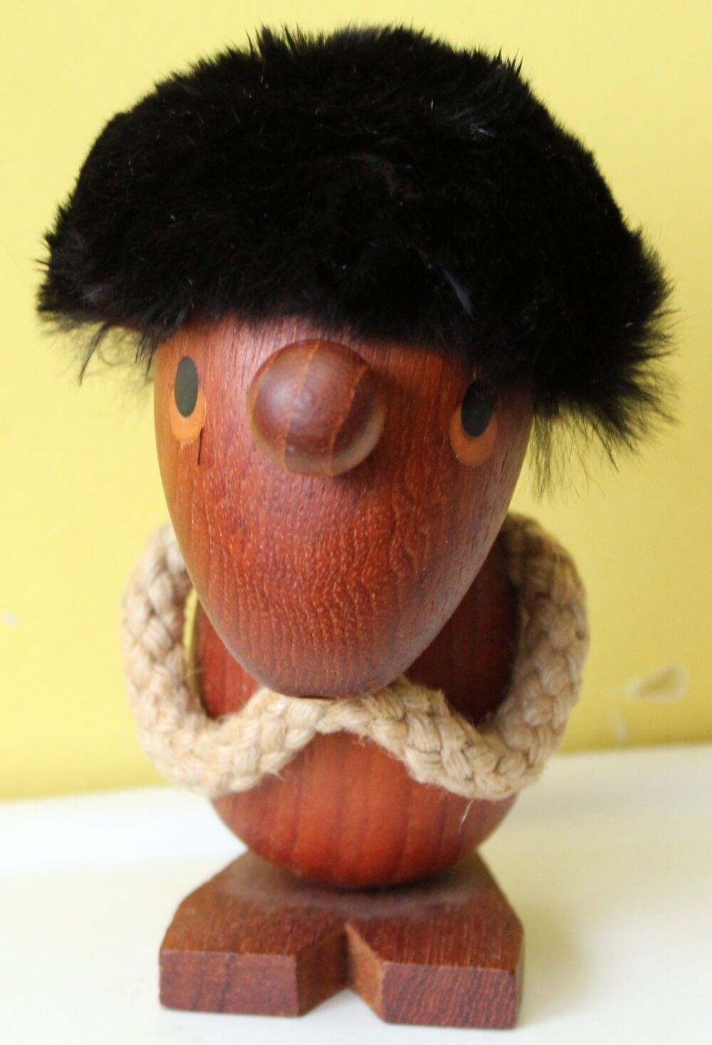 Figurine teck Hans Bolling Orskov &amp; Co Danemark
le Pessimist 