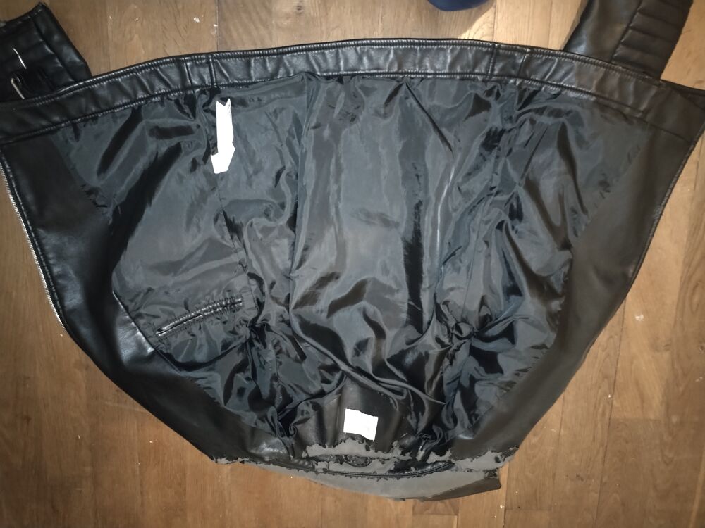 Perfecto ZARA simili cuir (Taille S) Vêtements