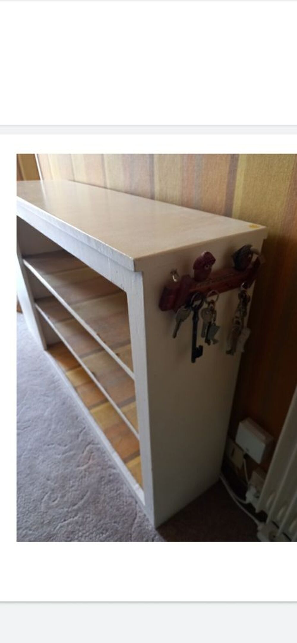 Petit meuble biblioth&egrave;que avec coffre Meubles