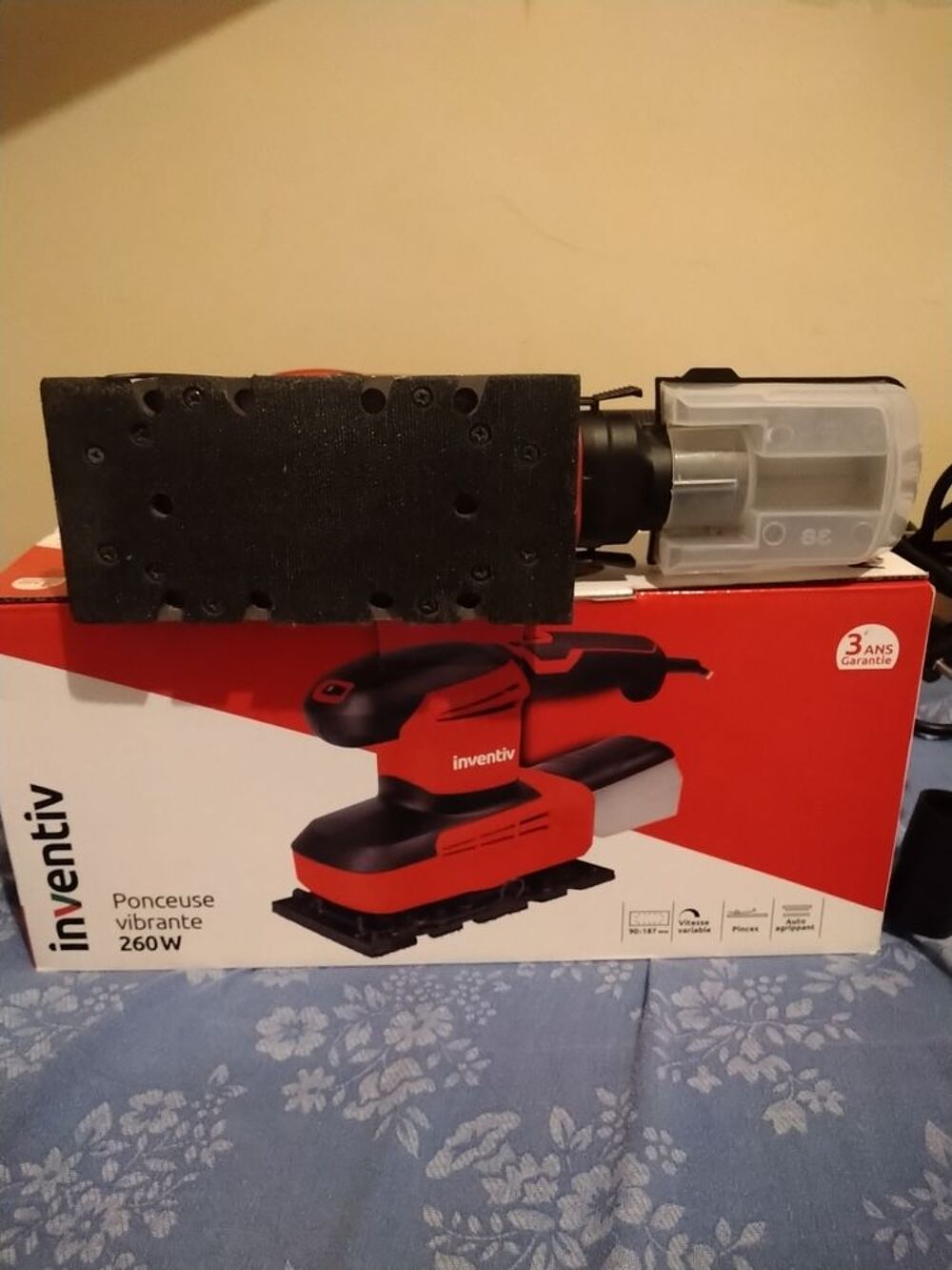 Ponceuse vibrante inventiv Bricolage