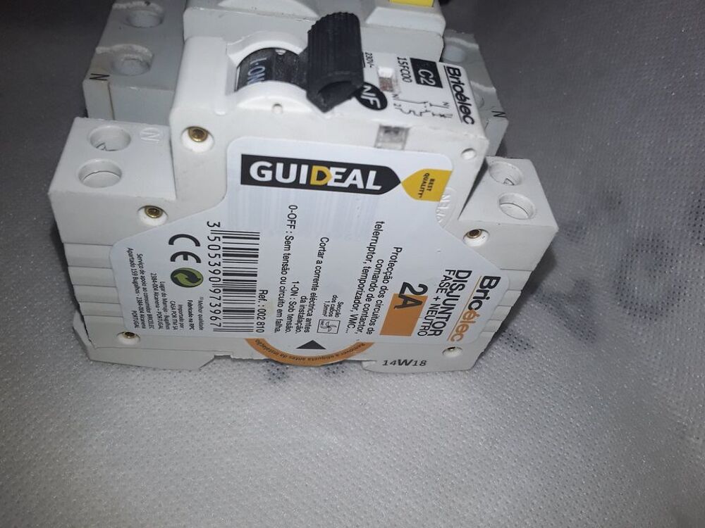 DISJONCTEUR DIFFERENTIEL PROTEC 40A 30mA Bricolage