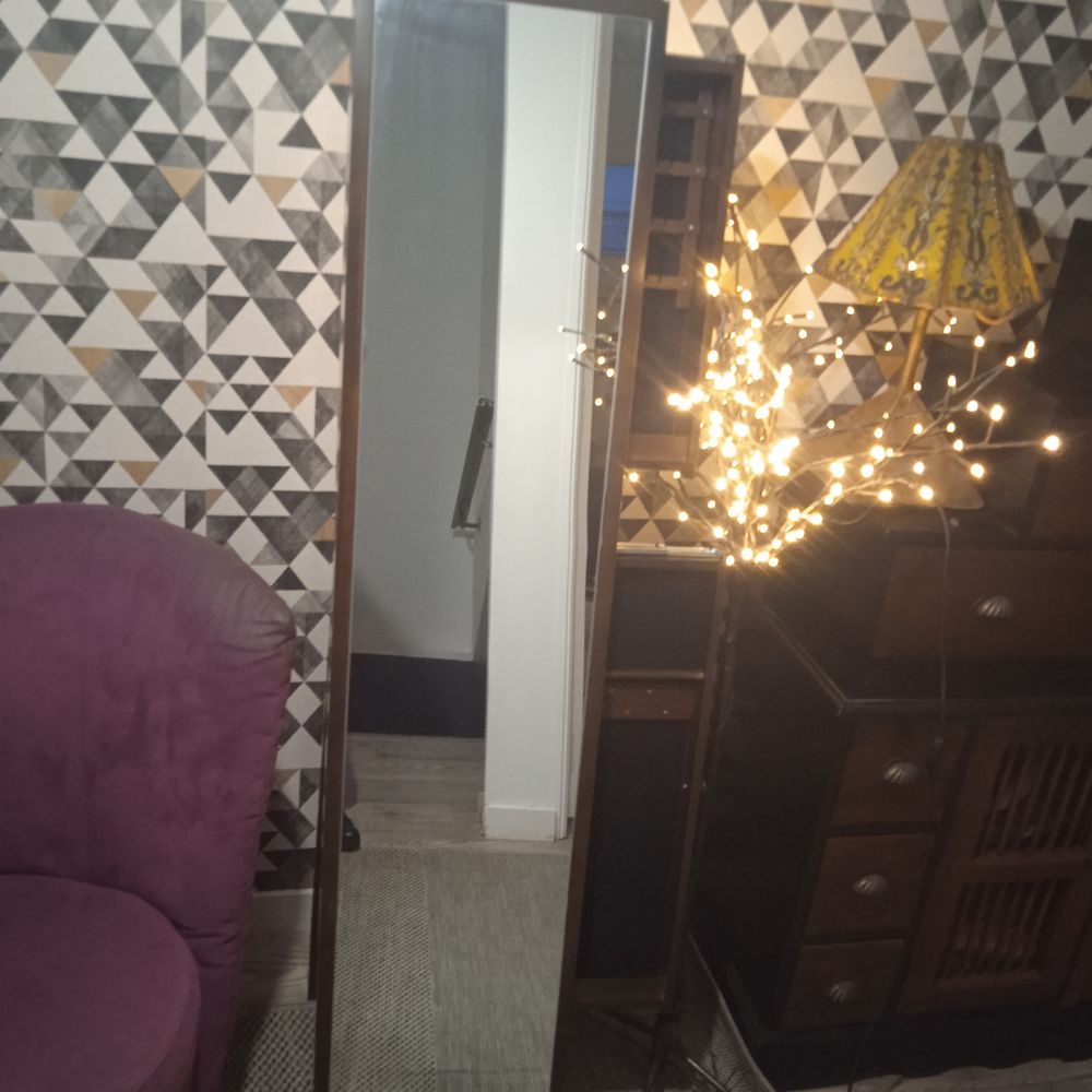 Arbre lumineux lampes led sur pied branchement sur secteur Décoration