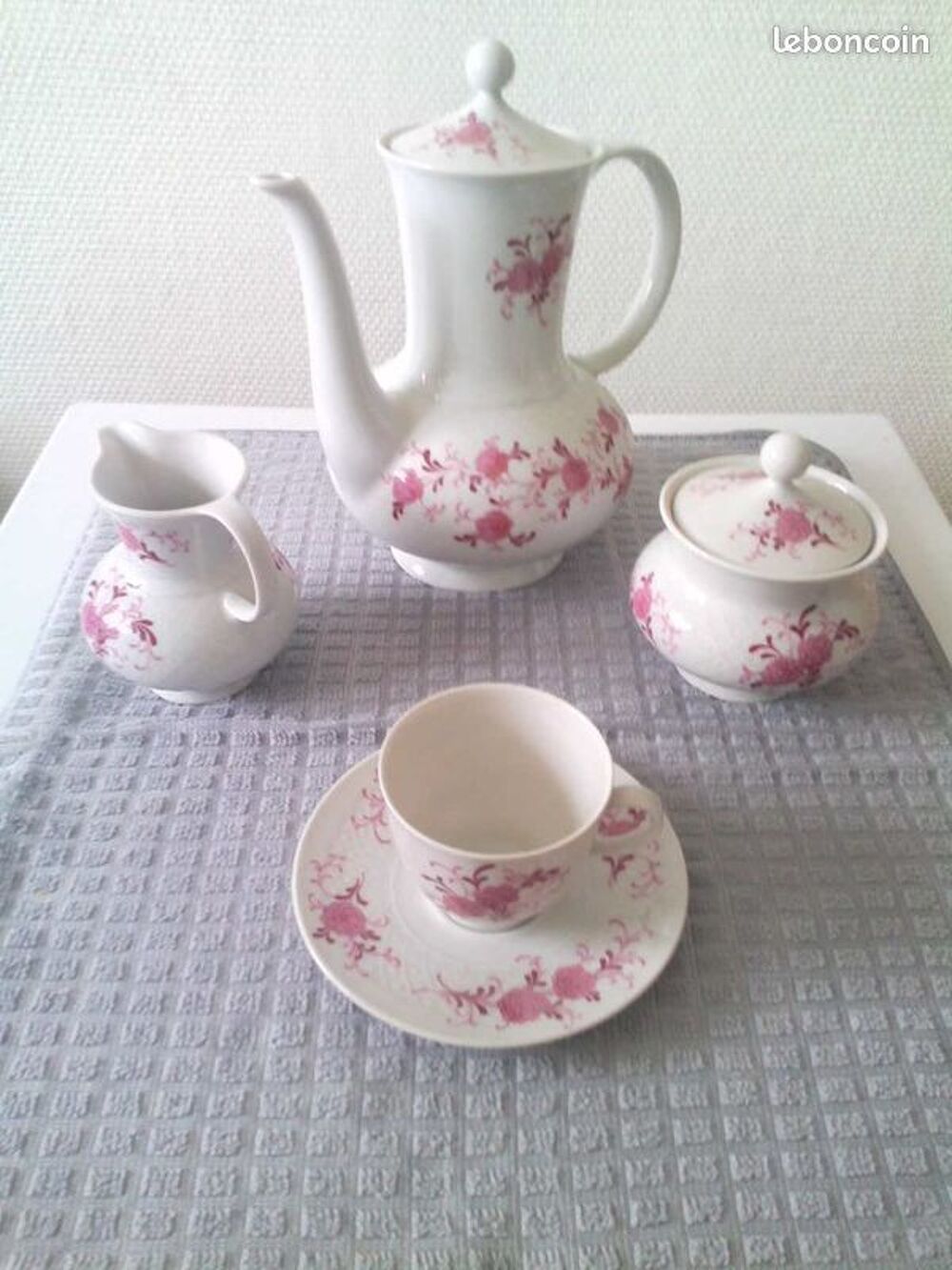 Service &agrave; caf&eacute; en porcelaine allemande BAVARIA Cuisine