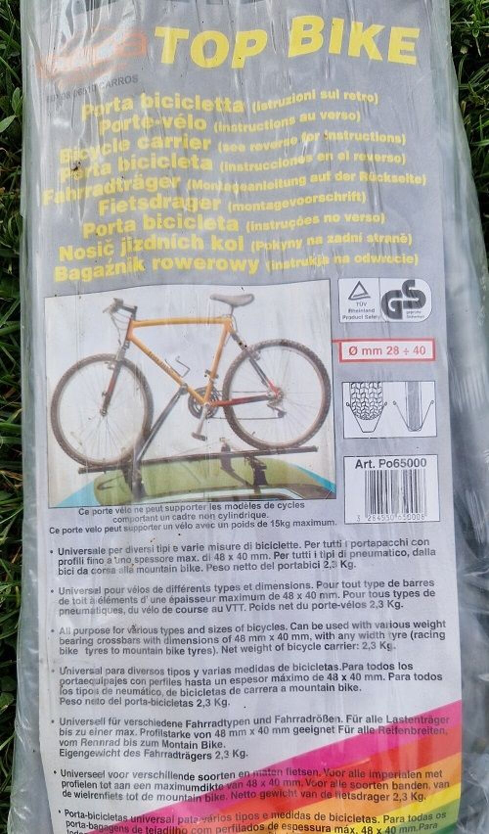Porte v&eacute;lo Top Bike Sports