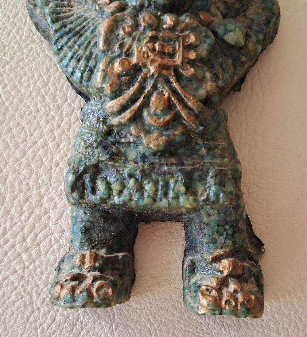 Statue figurine de la divinit&eacute; azt&egrave;que xipe totec Décoration