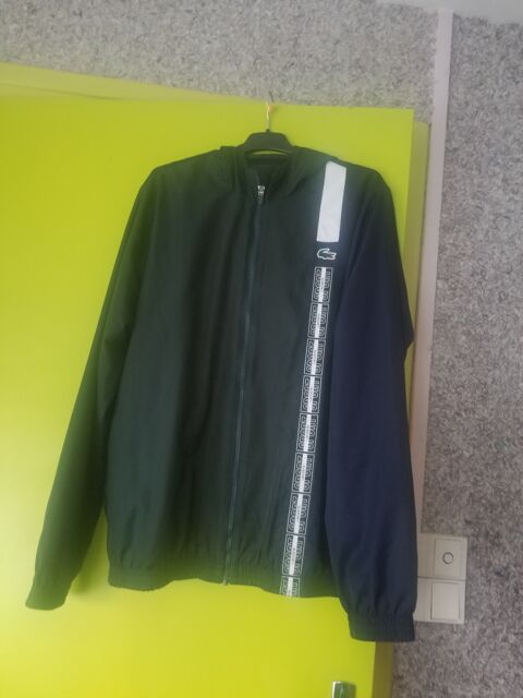 Veste �      capuche homme Lacoste vert/Marine 75 Auby (59)