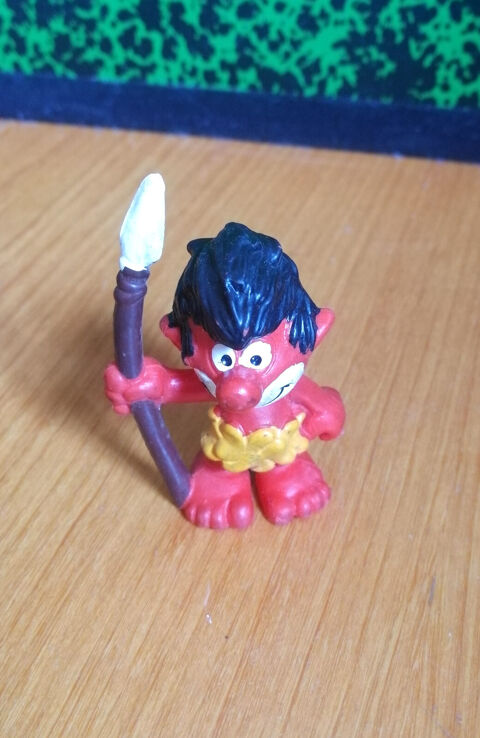 Rare Schtroumpf indigne - Schleich - Peyo - Allemagne - 73 10 Argenteuil (95)