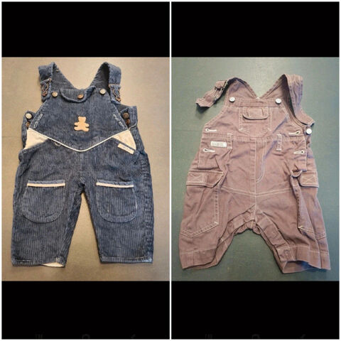 lot de 2 salopettes - 3 mois  6 Aubvillers (80)