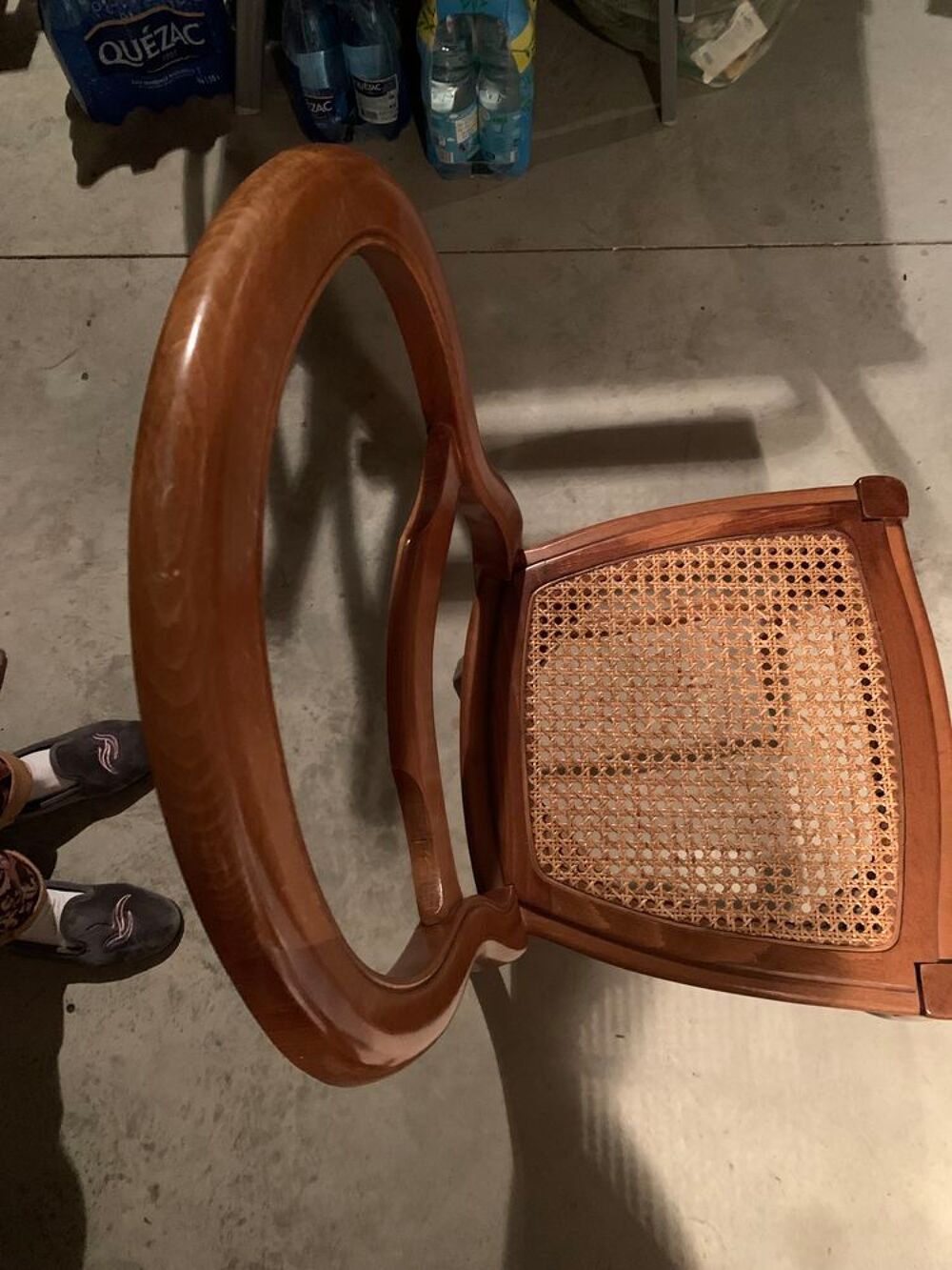chaises et fauteuil assise cann&eacute;e Meubles