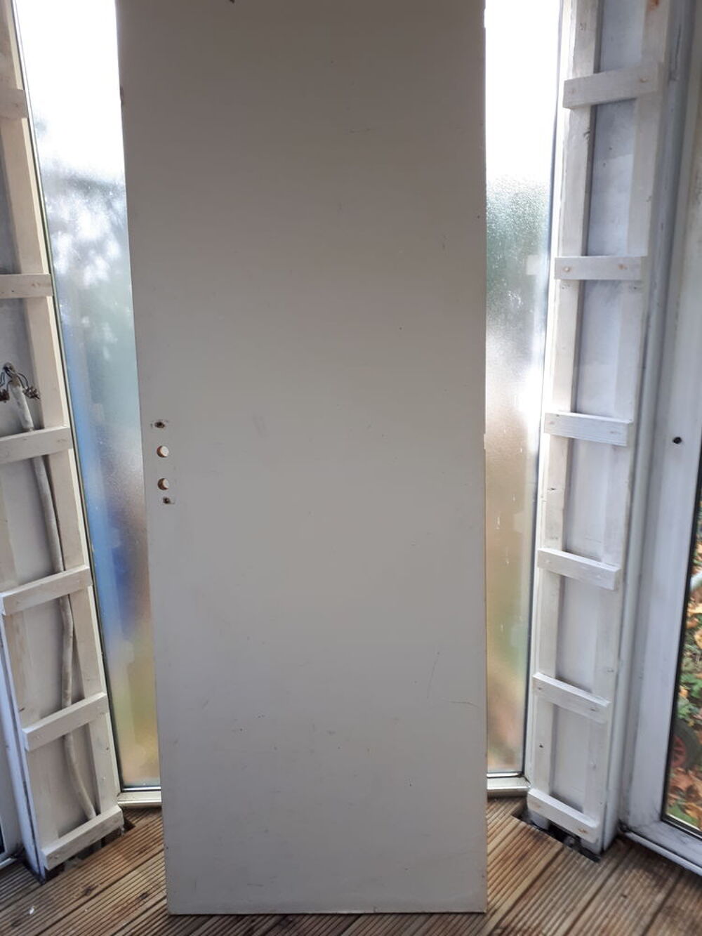 Porte en bois avec serrure Bricolage