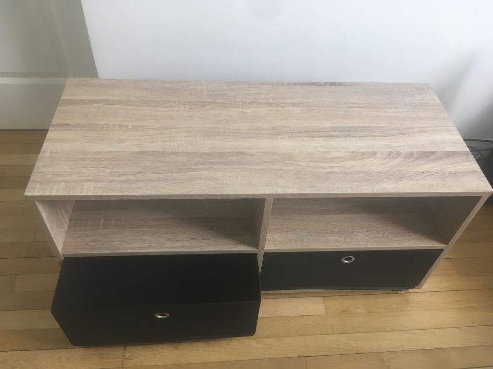 Meuble t&eacute;l&eacute; en bois style scandinave Meubles