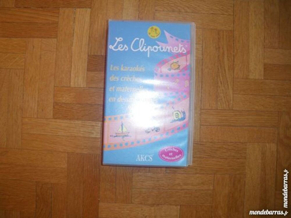 Karaok&eacute; : Cassette &quot;Les Clipounets&quot; (48) DVD et blu-ray