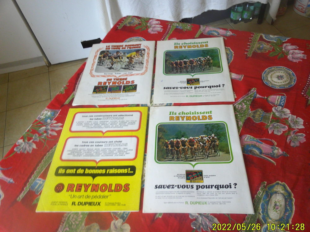 15. Revues Cyclisme Magazine de : 1976 a 1978 Livres et BD