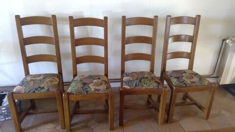 Lot de 6 chaises en chne massif  0 Francaltroff (57)