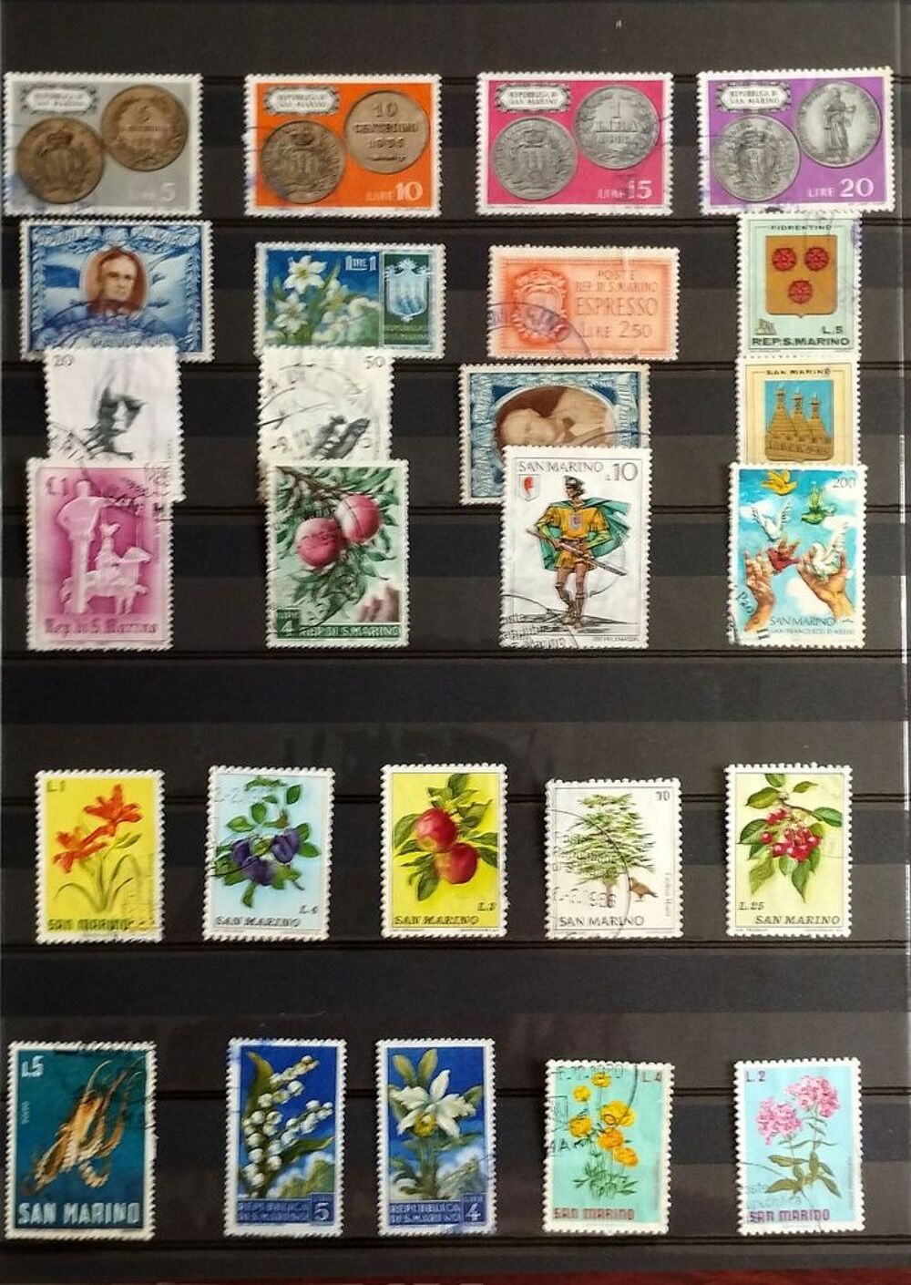 Album de timbres 