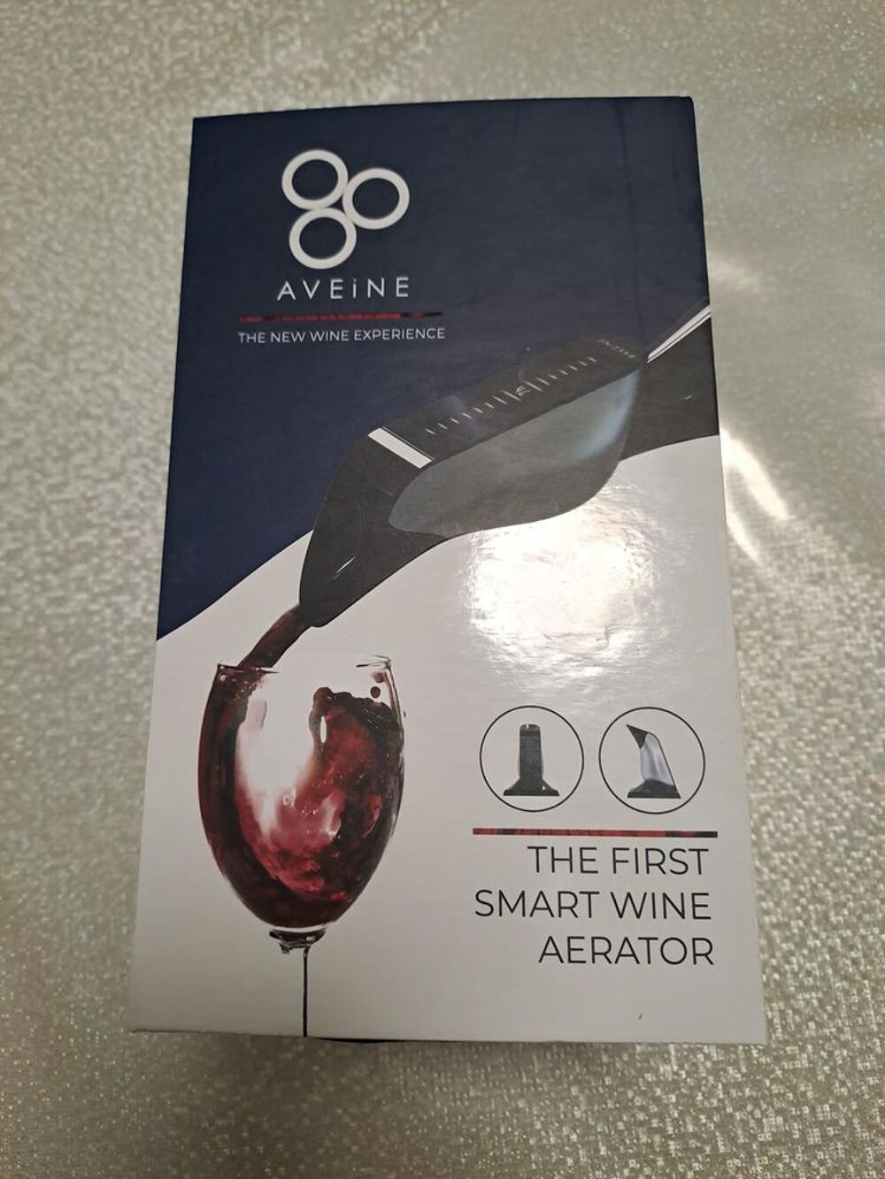 A&eacute;rateur de vin connect&eacute; AVEINE Cuisine