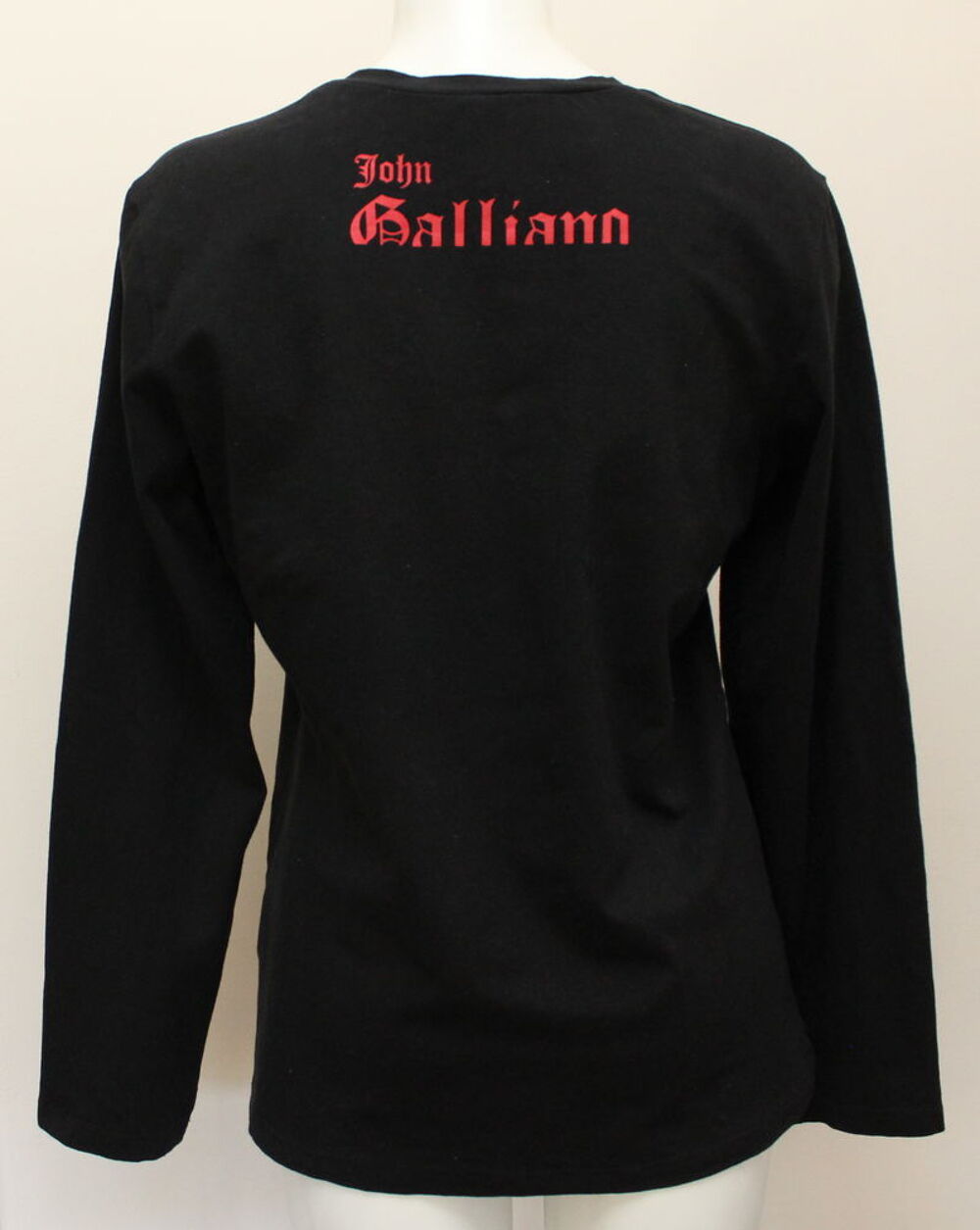 T Shirt Live Fast Die Young JOHN GALLIANO T.XL Vêtements
