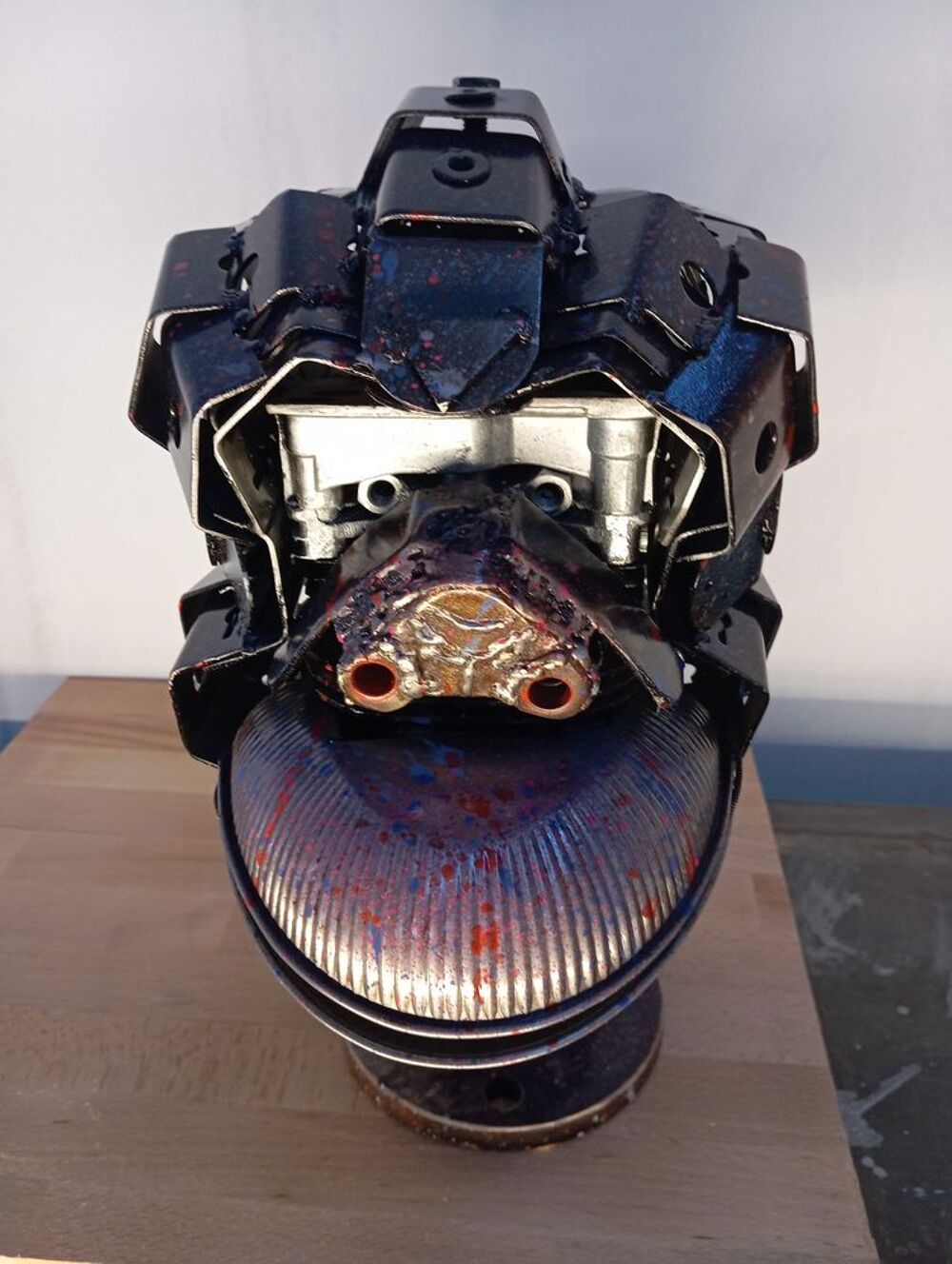 sculpture m&eacute;tal robot Décoration