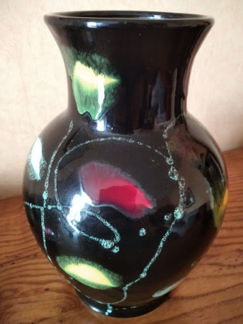Vase vintage c&eacute;ramique ann&eacute;es 50 Décoration