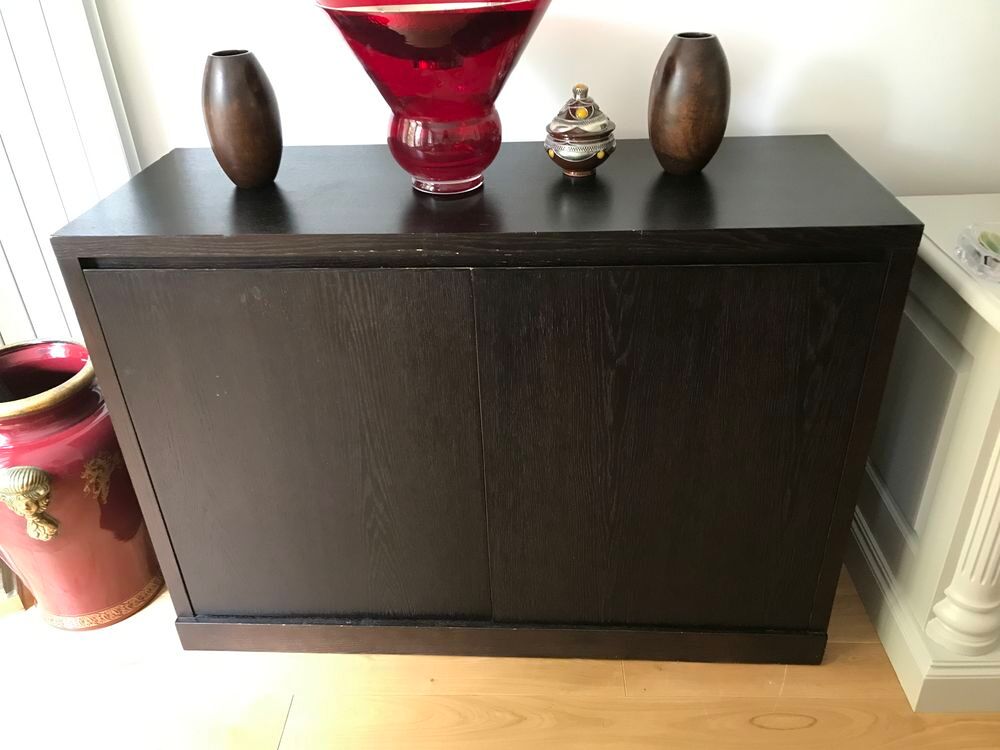 Buffet noir ebene Meubles