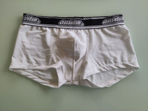 Boxer blanc miroa�r� aussieBum taille M 9 Bourg-Blanc (29)