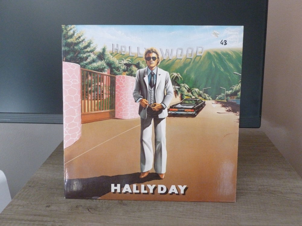 LOT DE 8 disques 33 tours .JOHNNY HALLYDAY Audio et hifi