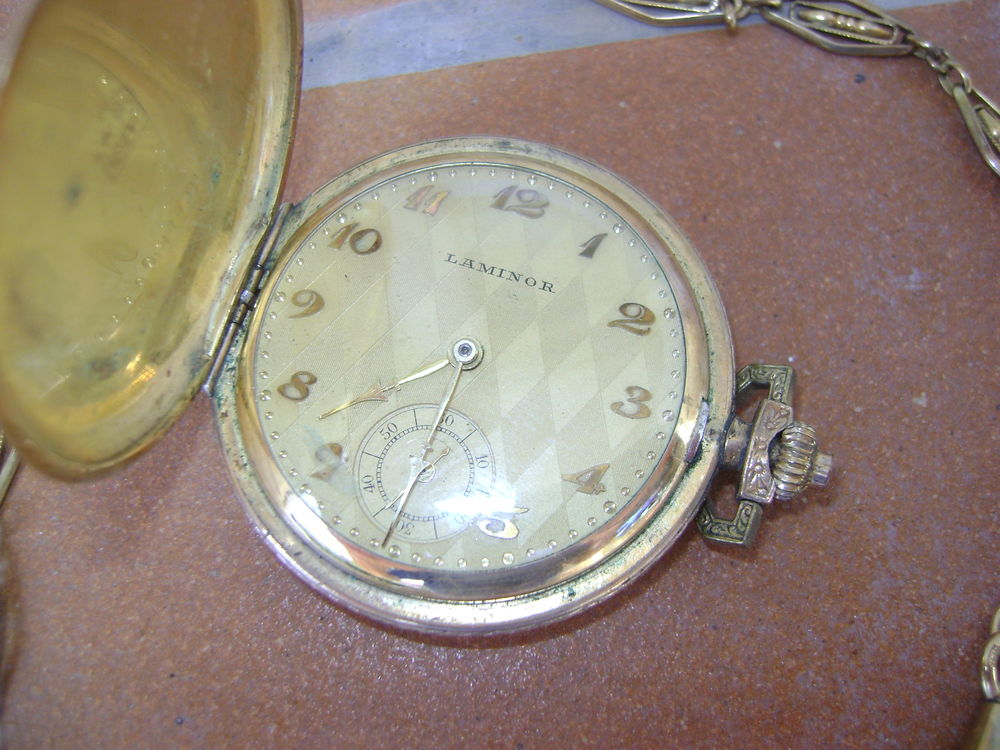 Montre &agrave; gousset et sa chaine Bijoux et montres