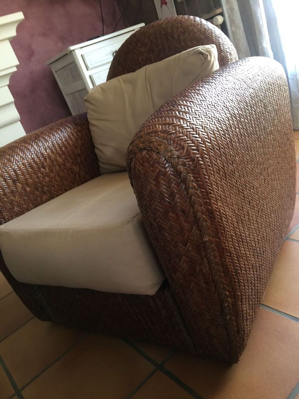 Salon en rotin Meubles