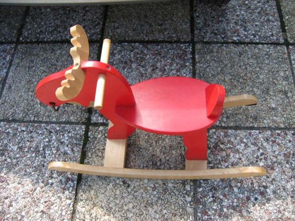 Elan en bois &agrave; bascule Jeux / jouets