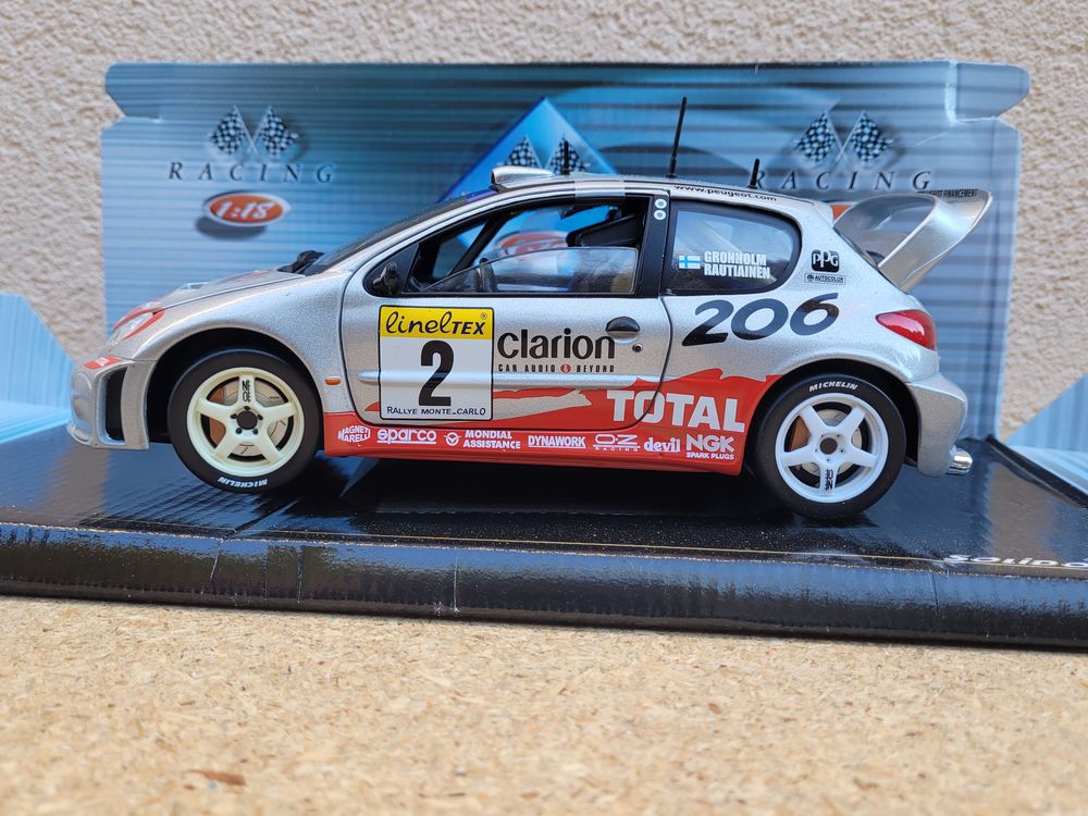 Peugeot 206 WRC " Gr&ouml;nholm/Rautiainen " 